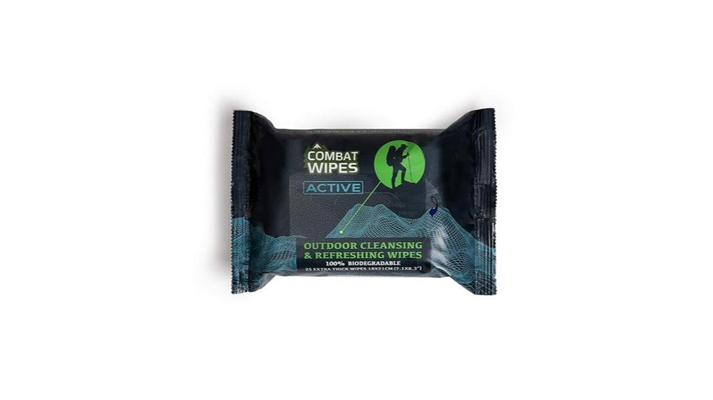 outdoor active wipes pack