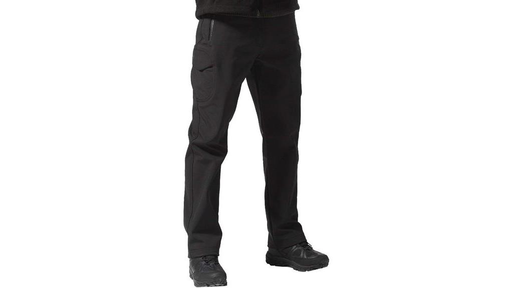 outdoor fleece lined cargo pants
