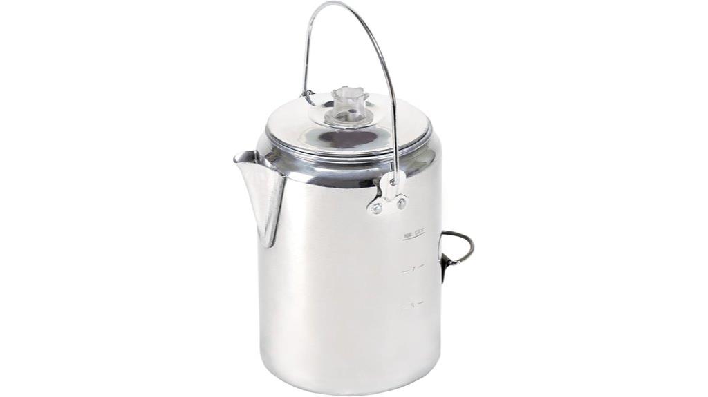outdoor percolator coffee pot