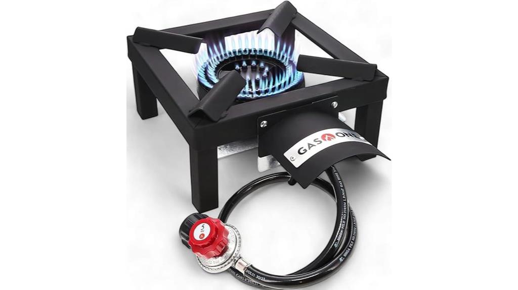 outdoor propane cooking burner