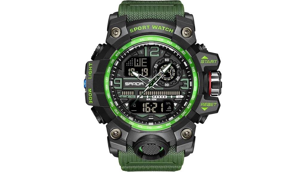 outdoor waterproof military watch