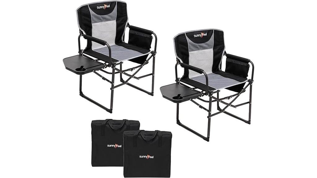 oversized portable camping chair
