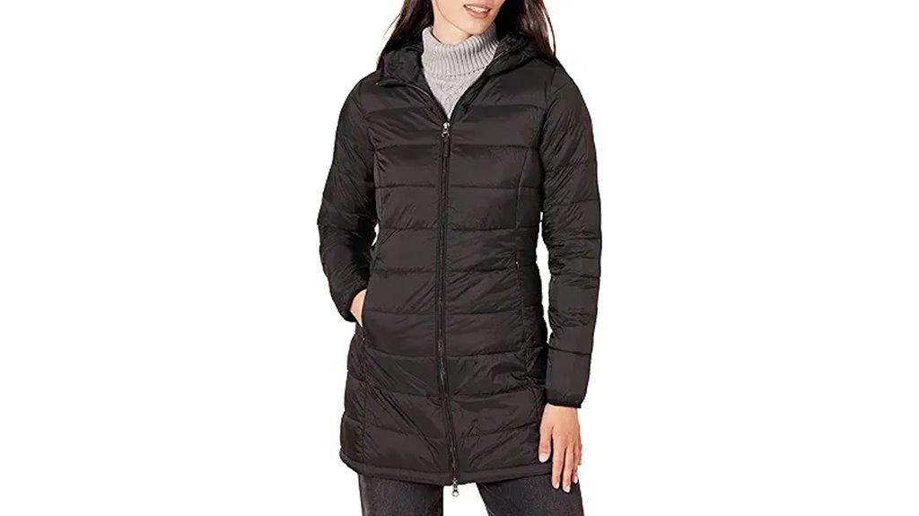 packable water resistant puffer coat
