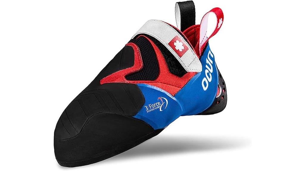performance rock climbing footwear