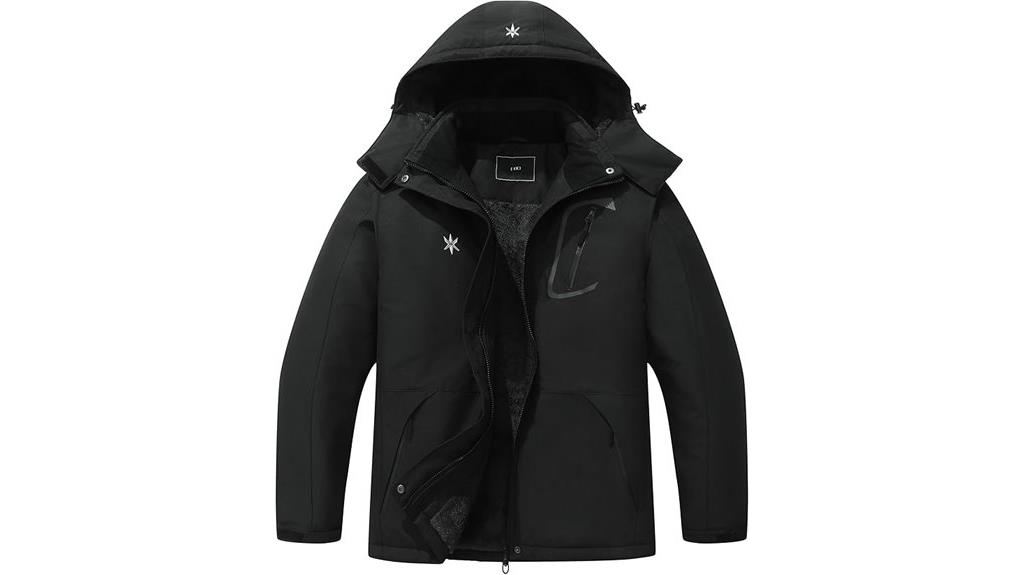 plus size waterproof jacket
