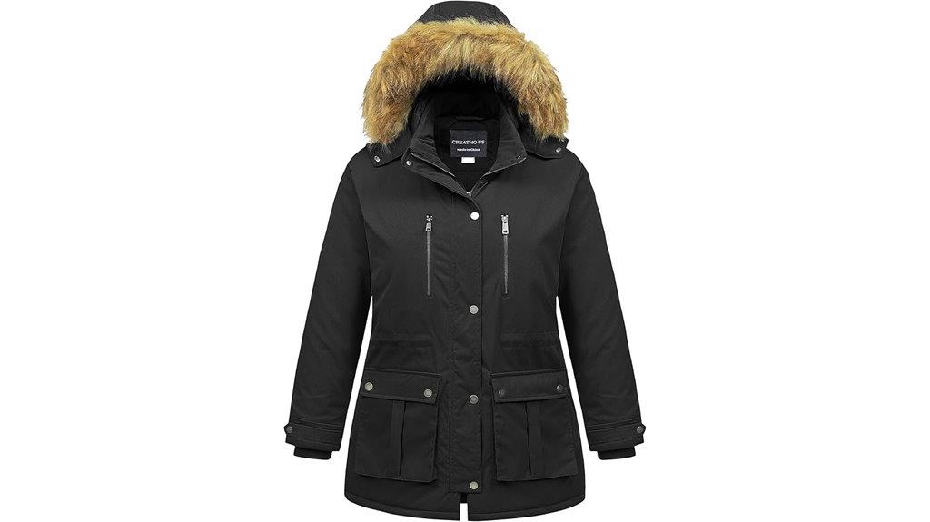 plus size waterproof jacket