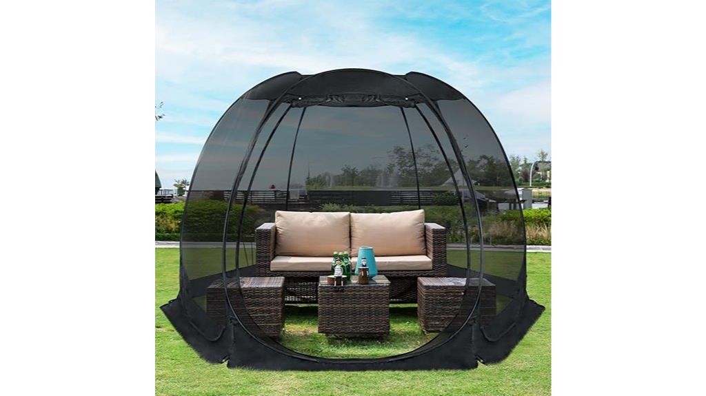 pop up mosquito net gazebo