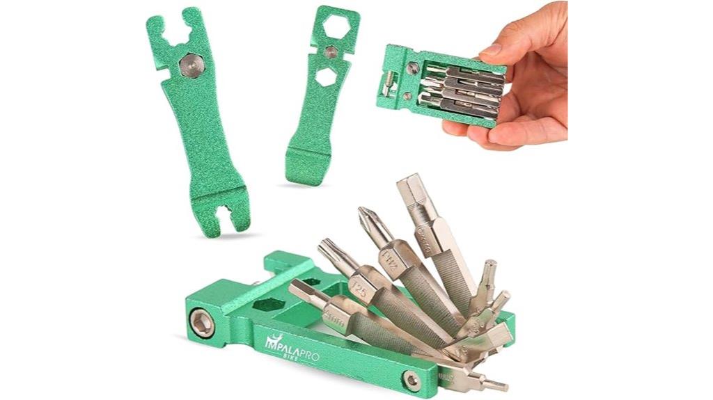 portable 20 in 1 bike multitool