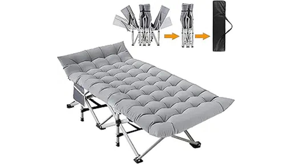 portable adult camping cot