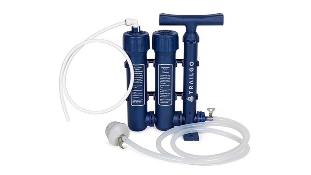 portable camping water filter