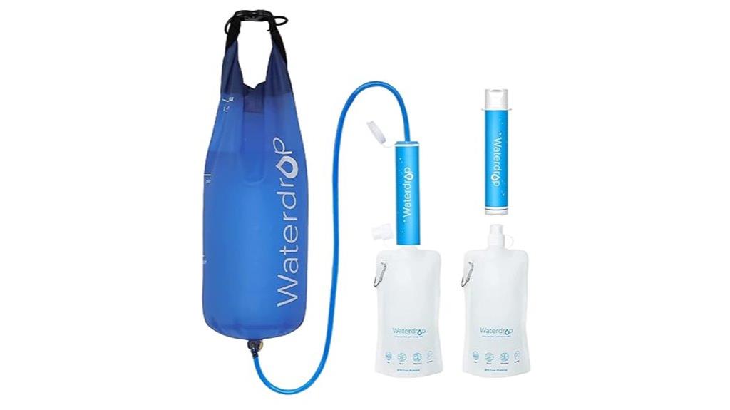 portable camping water filter
