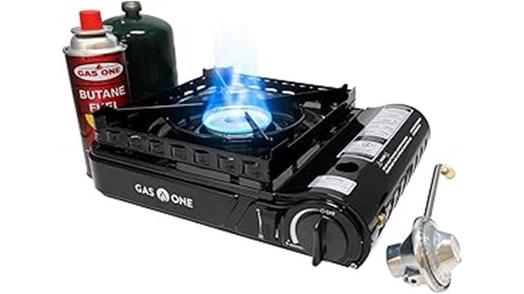 portable dual fuel stove