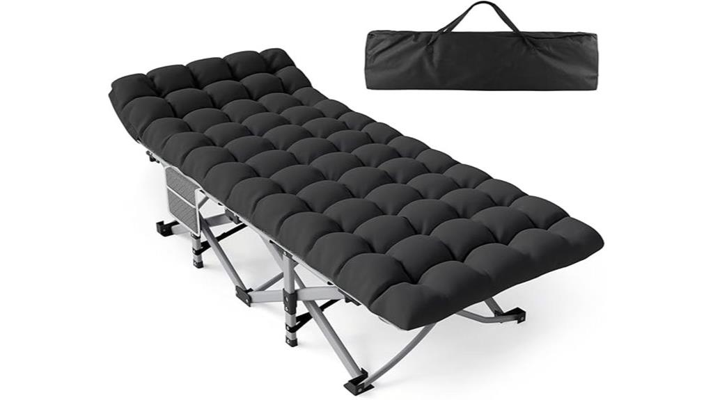 portable heavy duty camping cot