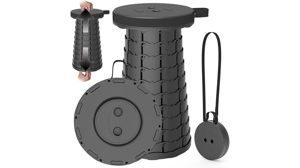 portable high capacity folding stool