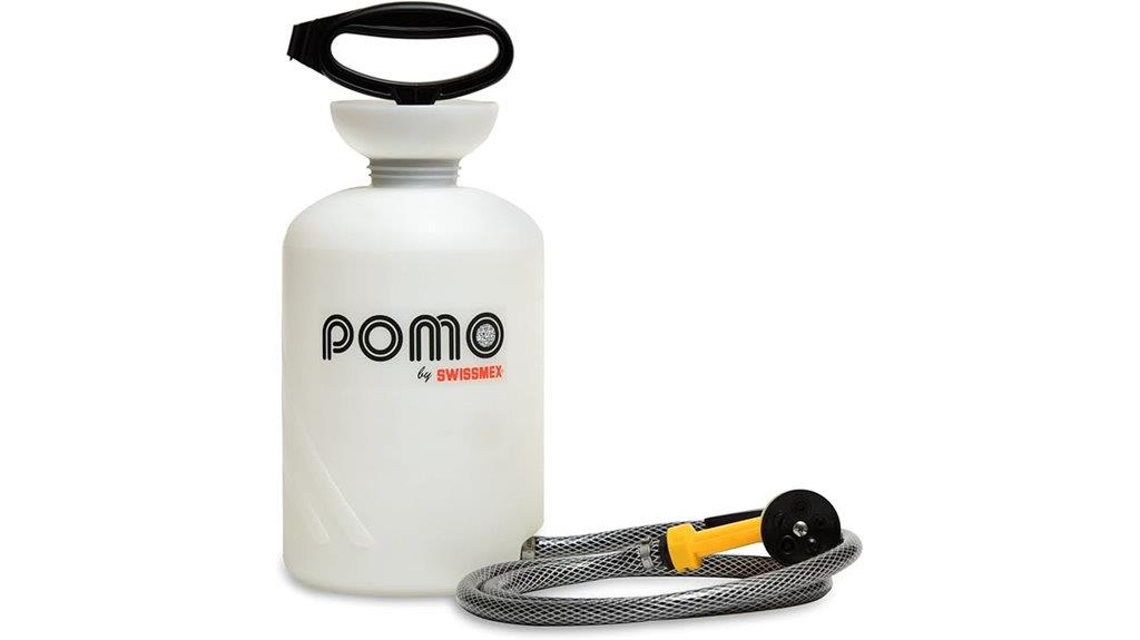 portable high pressure shower