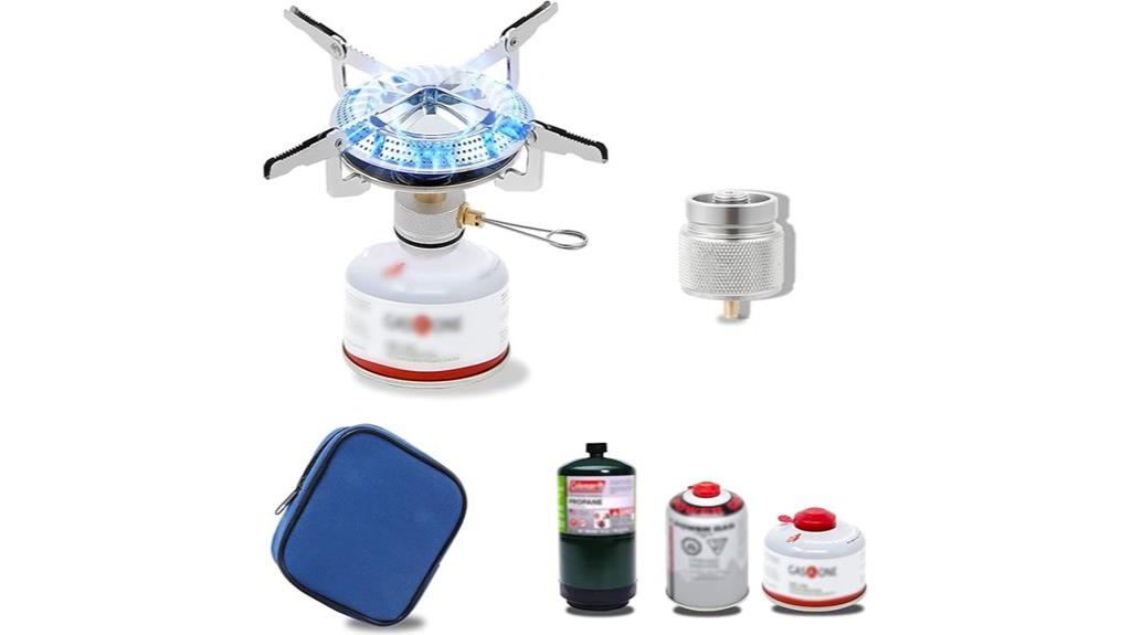 portable hiking stove adapter