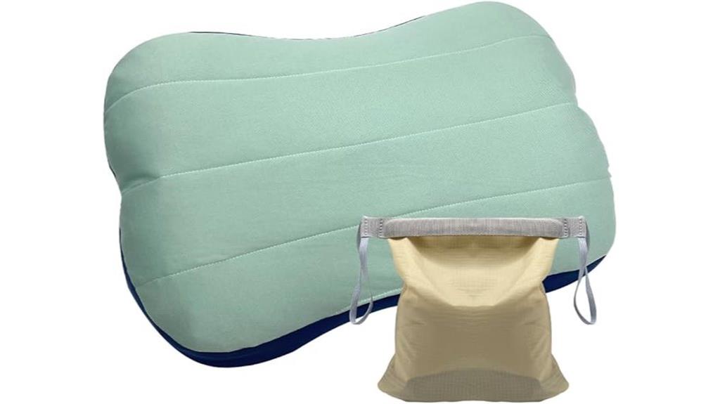 portable inflatable camping pillow