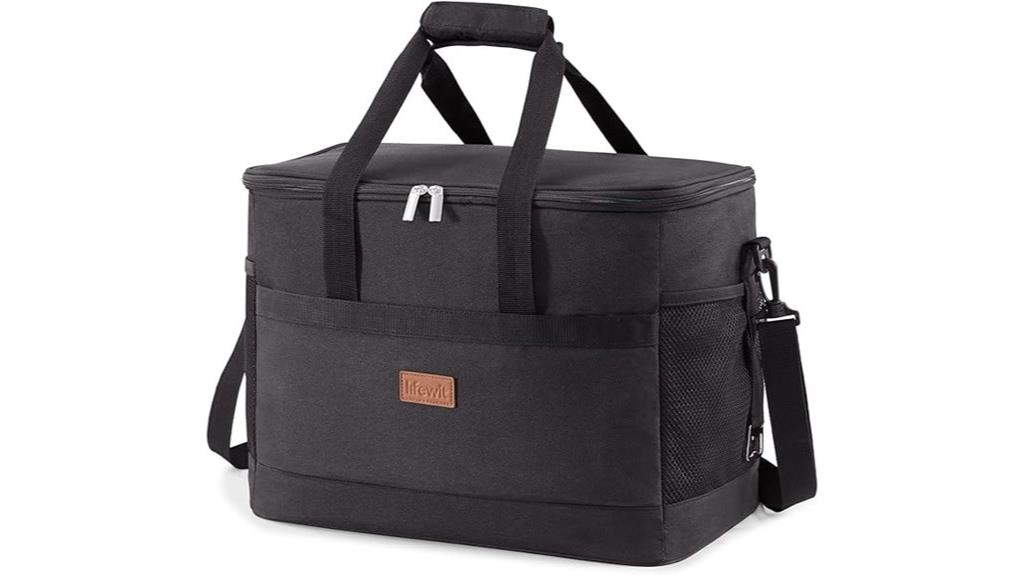 portable insulated cooler bag