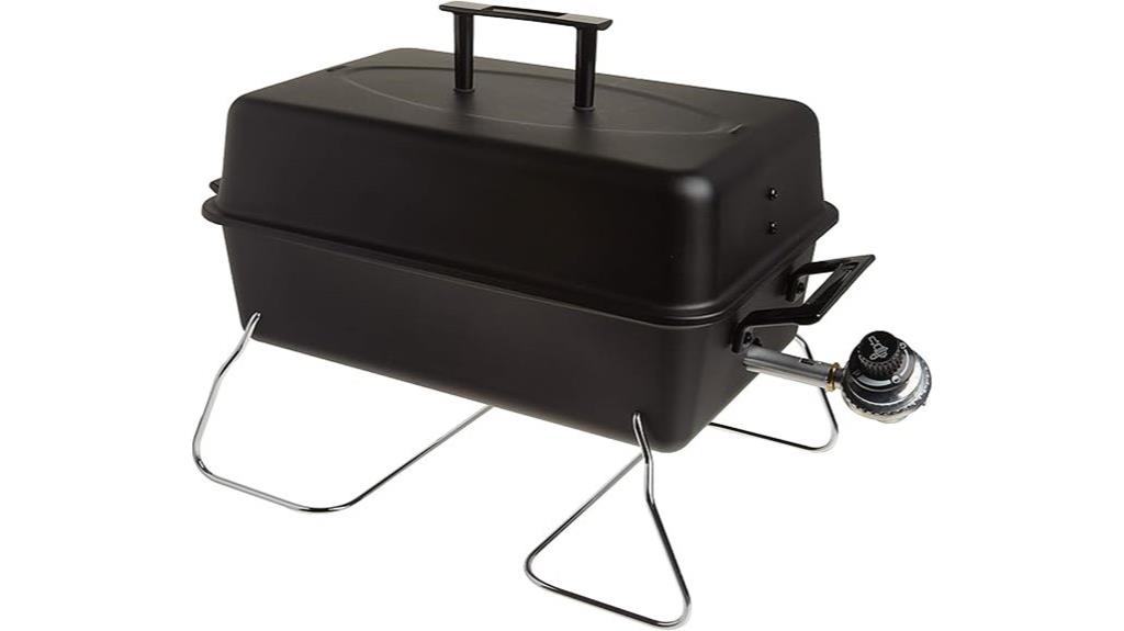 portable one burner gas grill