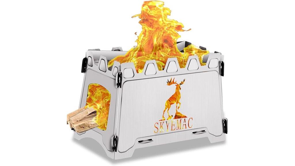 portable outdoor cooking stove