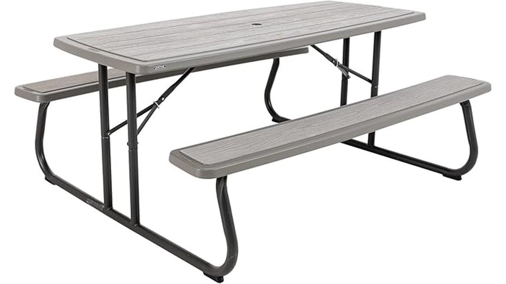 portable outdoor folding table