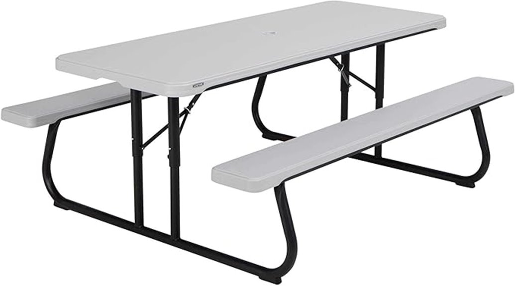 portable outdoor picnic table