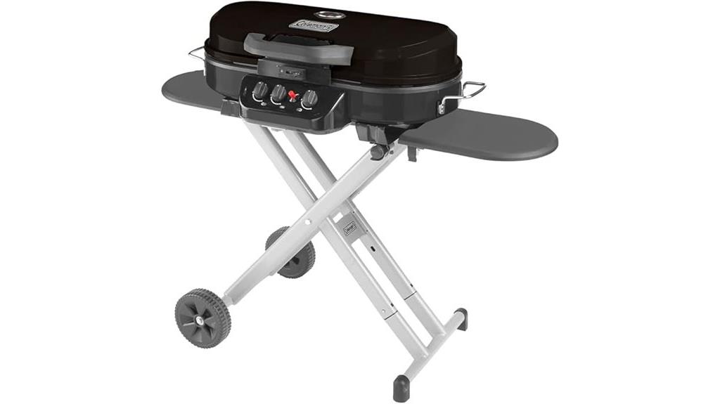 portable propane roadtrip grill