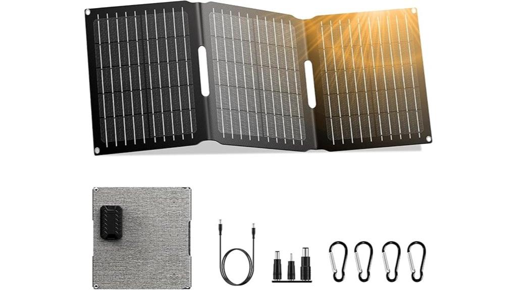 portable solar charger kit