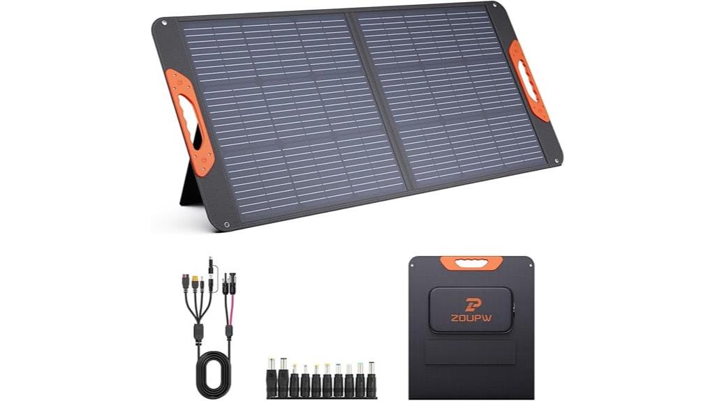 portable solar panel power