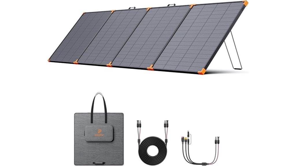 portable solar panel power