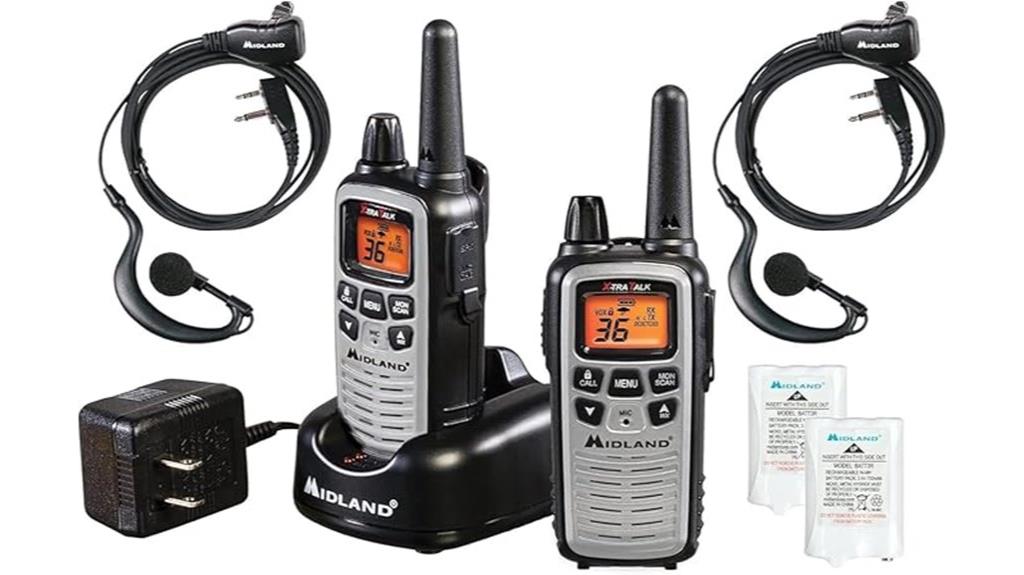 portable two way radios pack