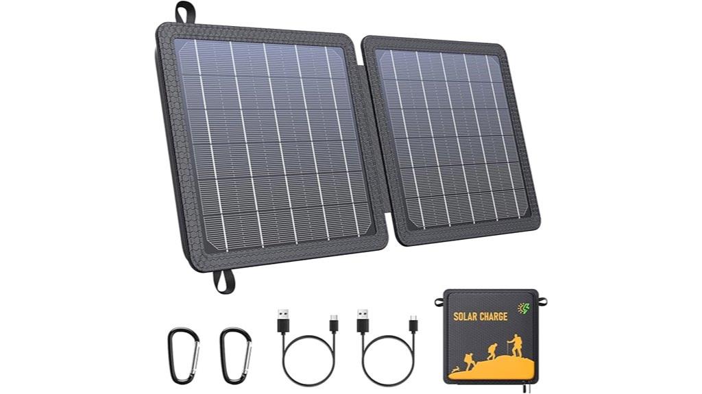 portable waterproof solar charger