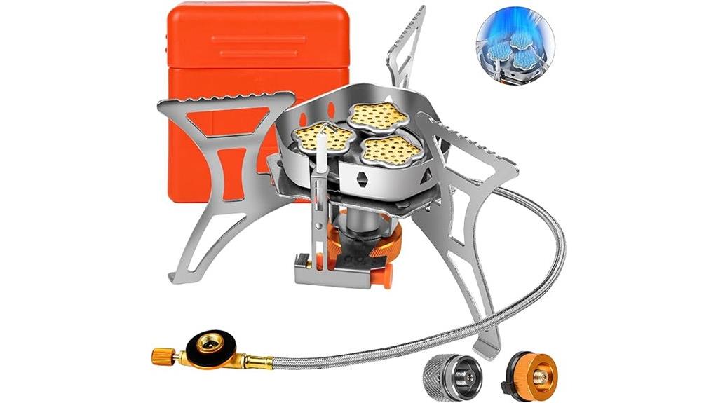 portable windproof camping stove