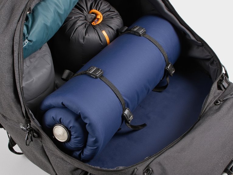 proper sleeping pad storage