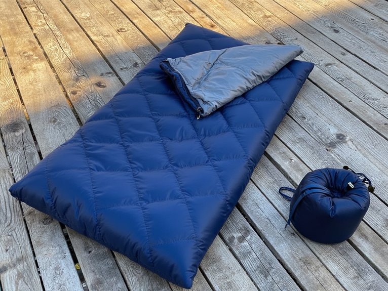 properly compress sleeping bag