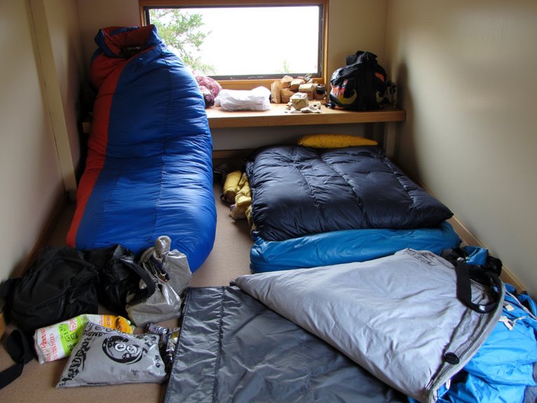 properly pack and store