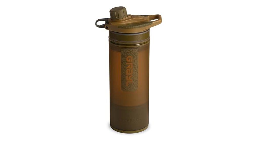 purifies water on the go