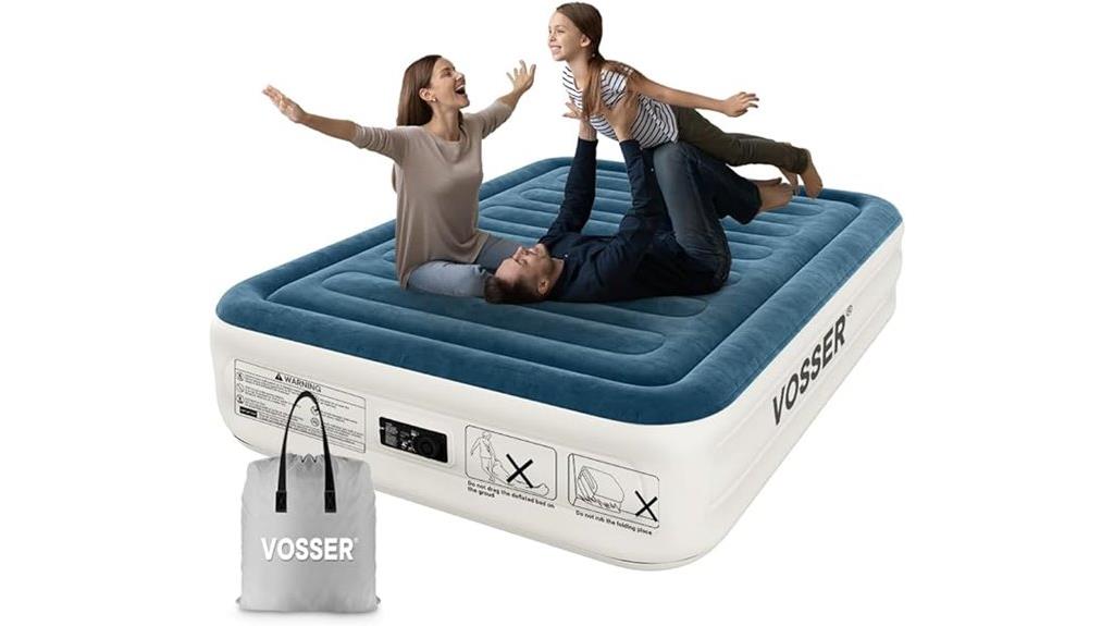 queen mattress with pump