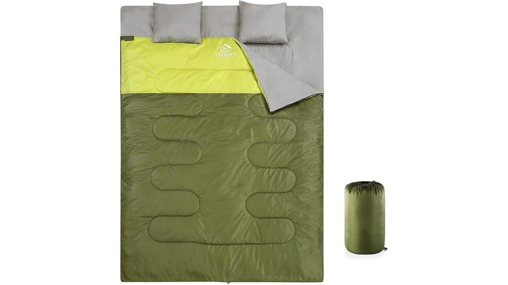 queen size sleeping bag