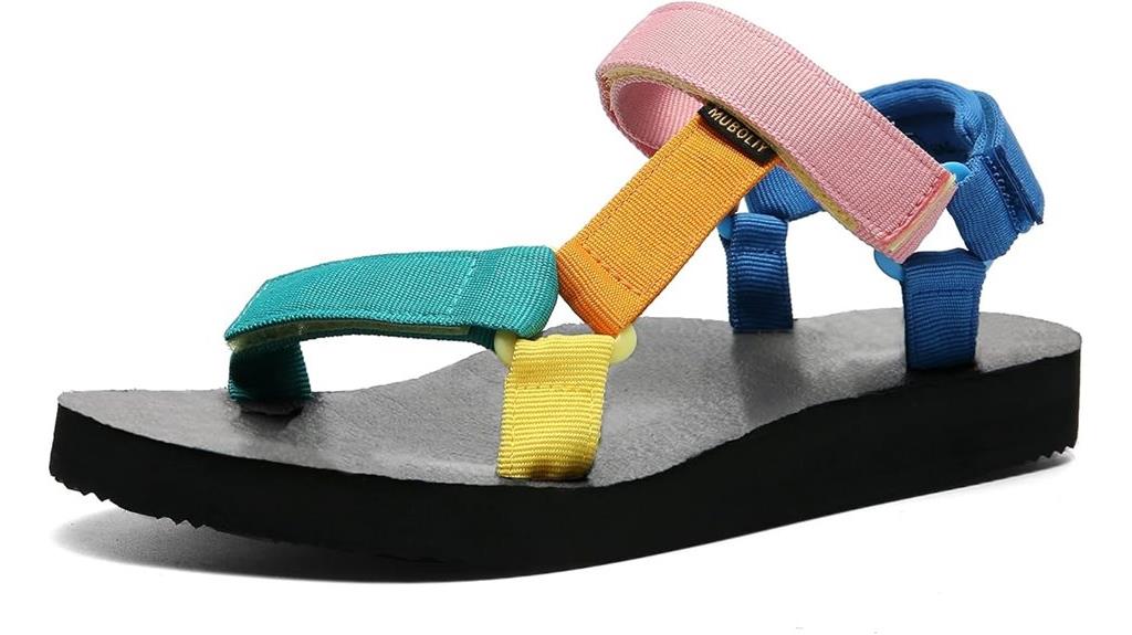 quick drying arch support sandals