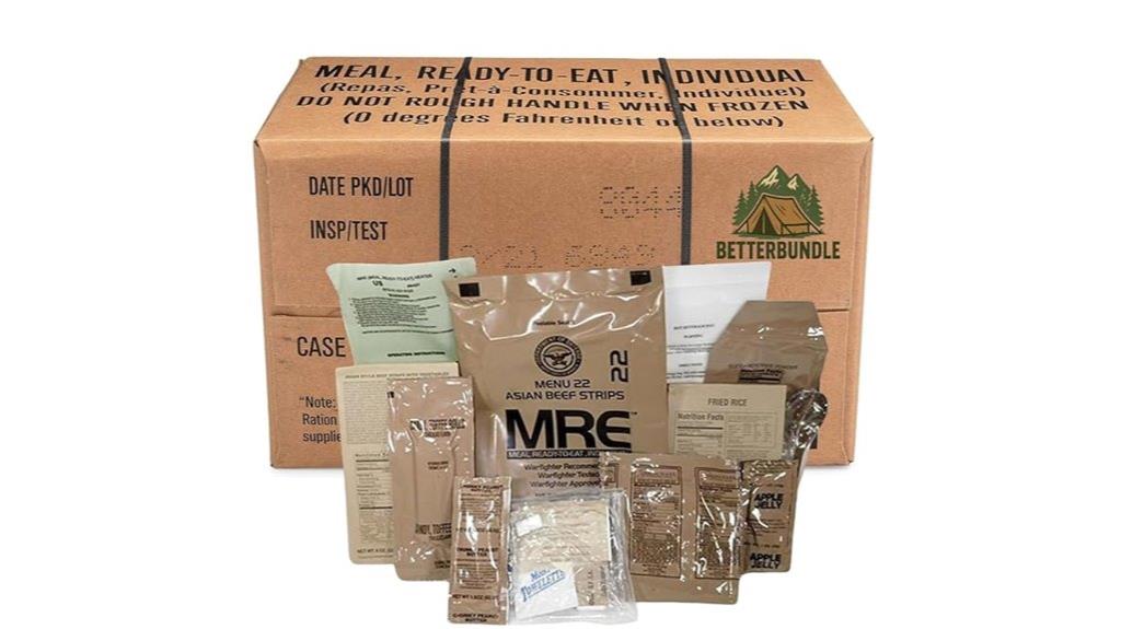 ready to eat meal pack