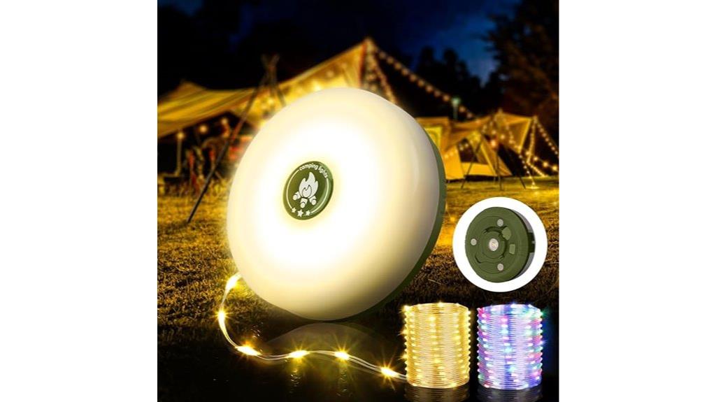 rechargeable led camping lights