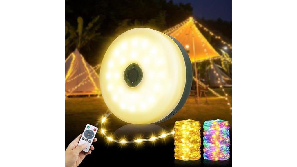 rechargeable led camping lights