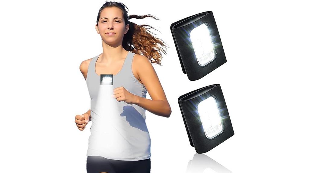 rechargeable led jogging lights