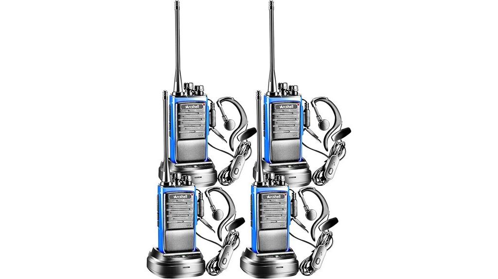 rechargeable two way radios set