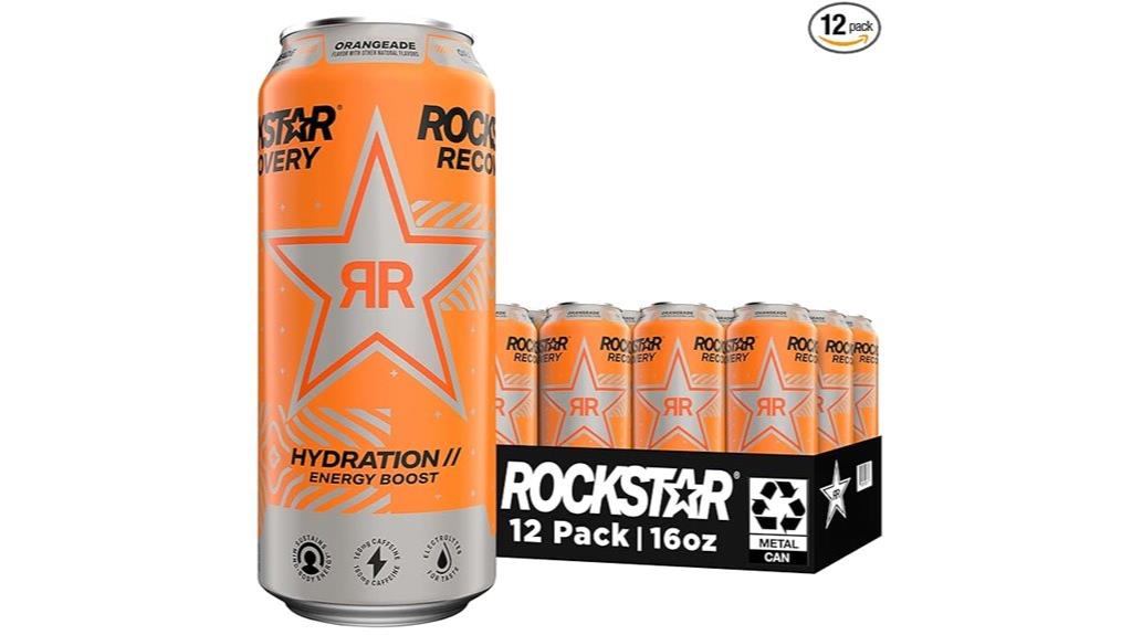 recovery orange energy drinks