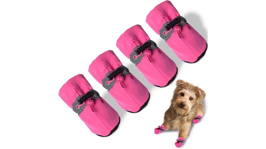 reflective dog boot protectors