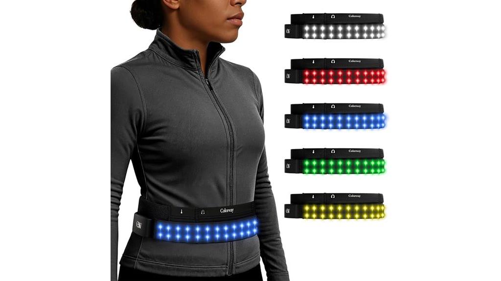 reflective led running gear