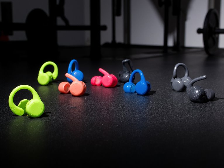 secure workout earbuds selection