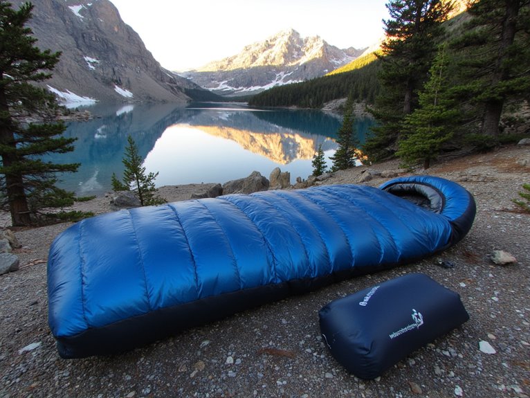 select optimal backpacking sleeping bag